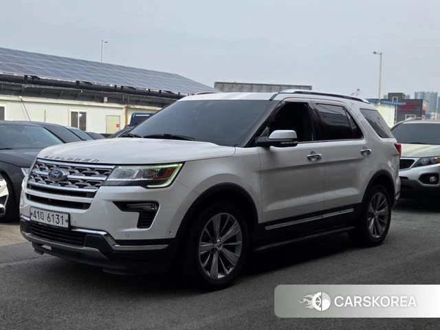 Ford Explorer 2018 Белый из Кореи