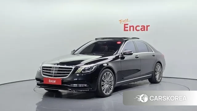 Mercedes-Benz S-Class W222 2019 Черный из Кореи