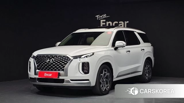 Hyundai Palisade 2021 Белый из Кореи