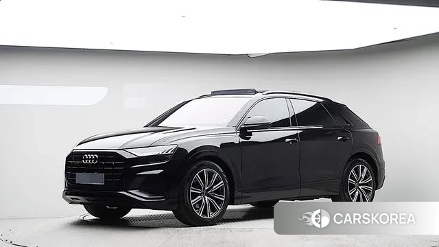 Audi Q8 (4M) 2021 Черный из Кореи