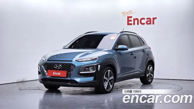 Hyundai Kona 2018 Синий из Кореи