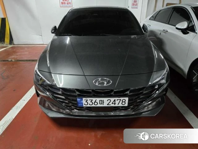 Hyundai Avante (CN7) 2021 Серый из Кореи