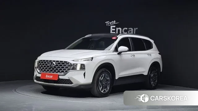 Hyundai The New Santa Fe 2021 Белый из Кореи