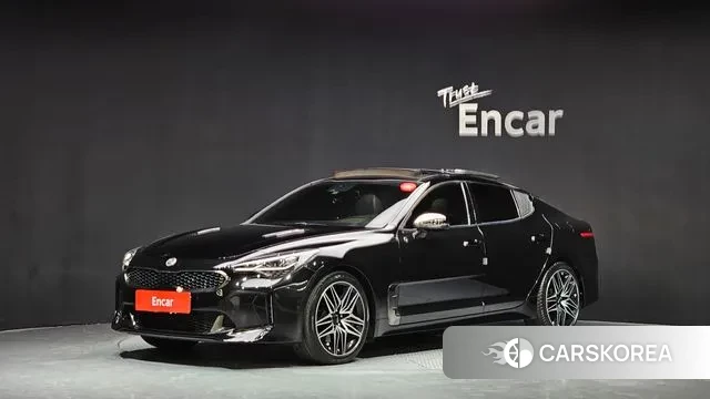 Kia Stinger 2018 Черный из Кореи