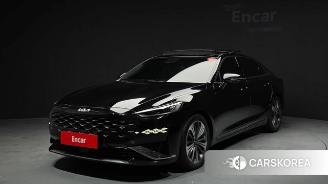 Kia K8 Hybrid 2022 Черный из Кореи