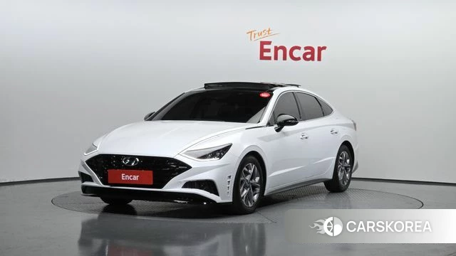 Hyundai Sonata (DN8) 2020 Белый из Кореи