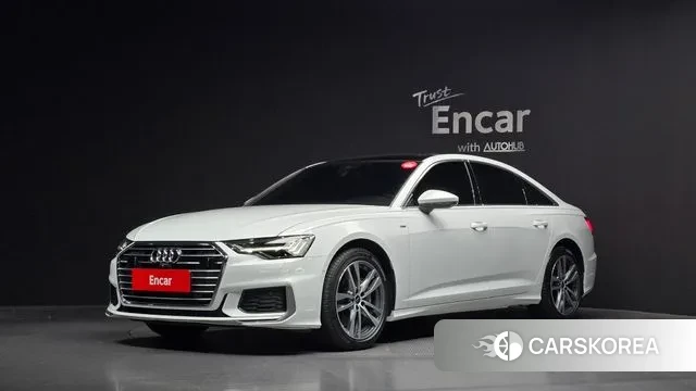 Audi A6 (C8) 2023 Белый из Кореи