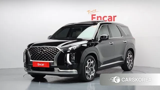 Hyundai Palisade 2021 Черный из Кореи