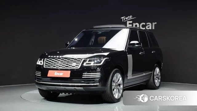 Land Rover Range Rover 4th Generation 2020 Черный из Кореи