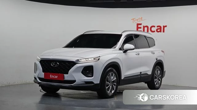 Hyundai Santa Fe TM 2018 Белый из Кореи