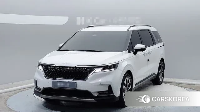 Kia Carnival 4th generation 2021 Белый из Кореи