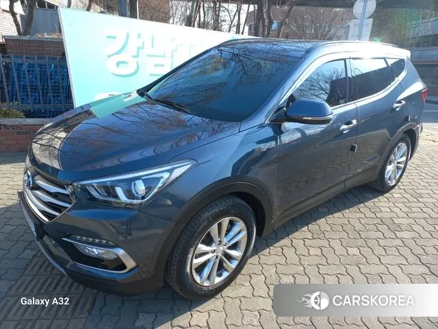 Hyundai Santa Fe The Prime 2018 Синий из Кореи