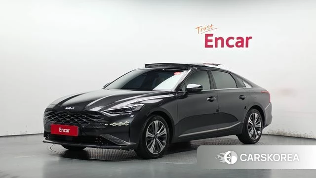 Kia K8 Hybrid 2021 Серый из Кореи
