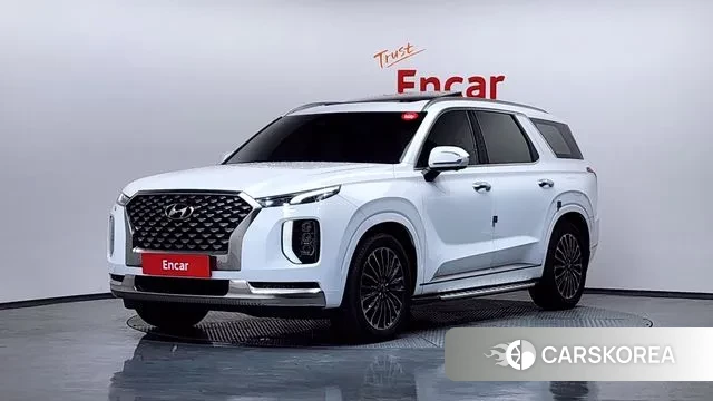 Hyundai Palisade 2021 Белый из Кореи