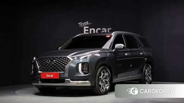 Hyundai Palisade 2021 Серый из Кореи