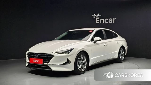 Hyundai Sonata (DN8) 2019 Белый из Кореи