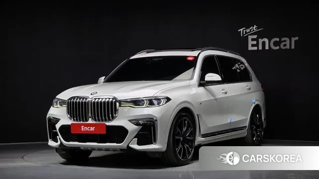 BMW X7 (G07) 2020 Белый из Кореи