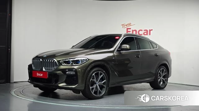 BMW X6 (G06) 2021 Песочный из Кореи