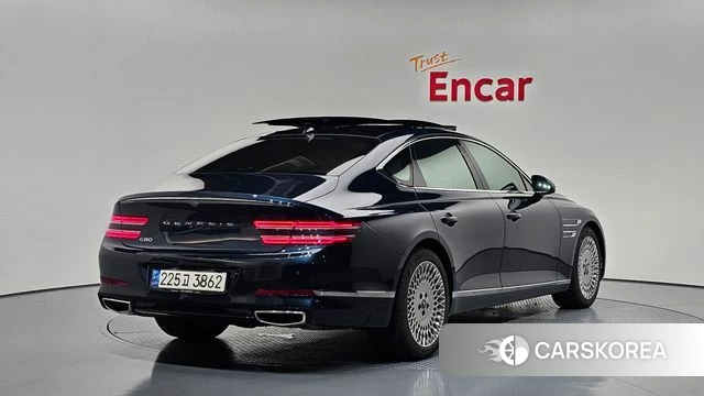 Genesis G80 (RG3) 2021 Синий нефрит из Кореи