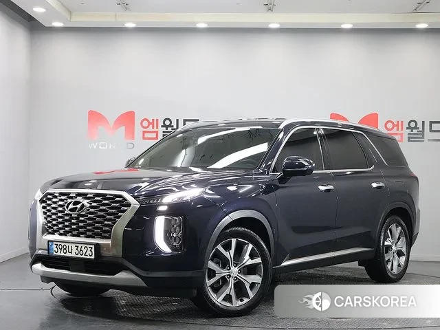 Hyundai Palisade 2022 Синий из Кореи