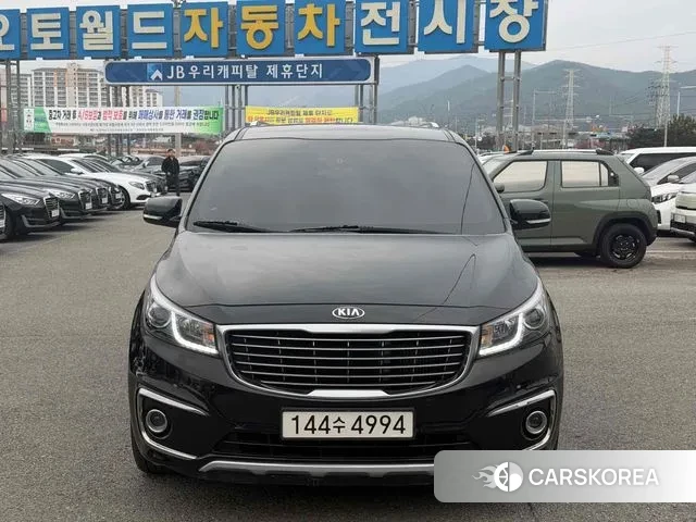 Kia All New Carnival 2018 Черный из Кореи