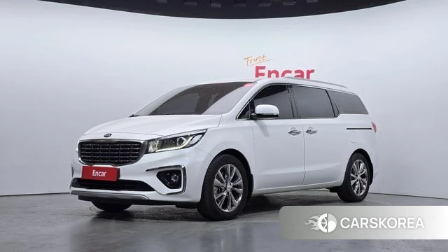 Kia The New Carnival 2019 Белый из Кореи