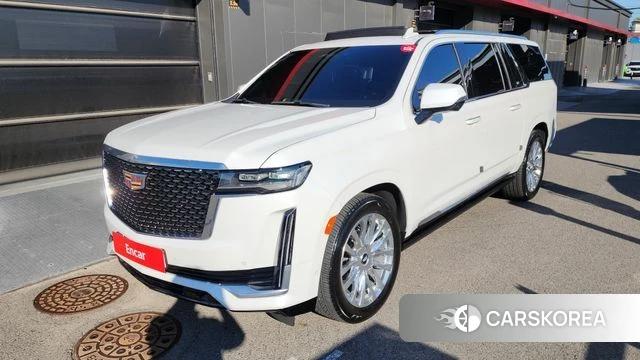 Cadillac Escalade 5th Generation 2021 Белый из Кореи