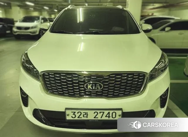 Kia The New Sorento 2018 Белый из Кореи