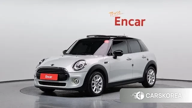 Mini Cooper 2021 Серебристо-серый из Кореи