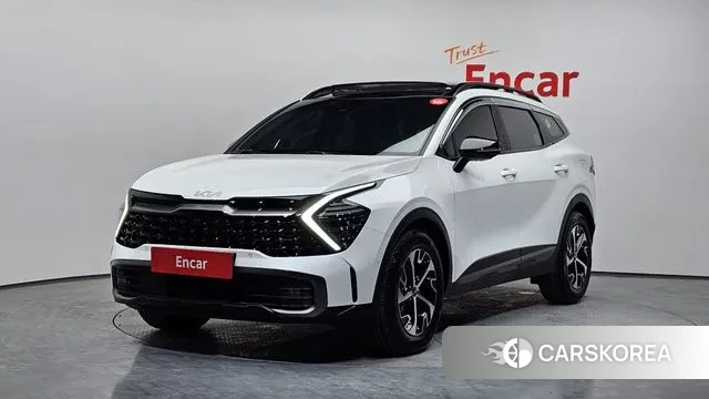Kia Sportage 5th Generation Hybrid 2023 Белый из Кореи