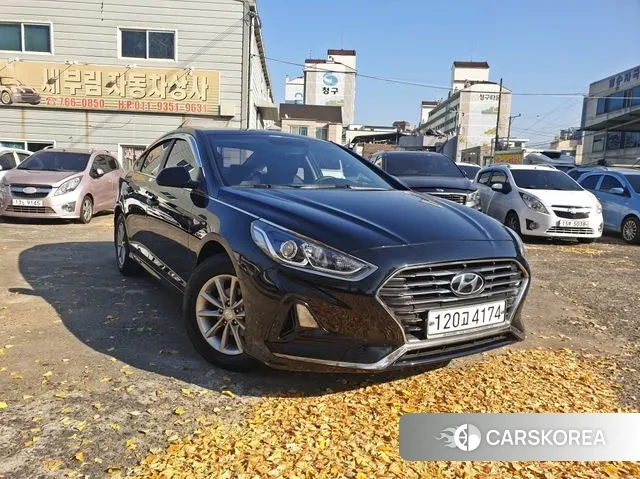 Hyundai Sonata New Rise 2018 Черный из Кореи