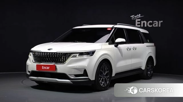 Kia Carnival 4th generation 2021 Белый из Кореи