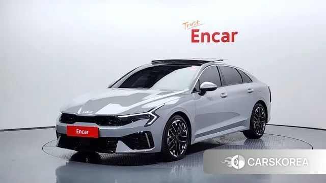 Kia The New K5 3rd generation 2024 Серебристо-серый из Кореи