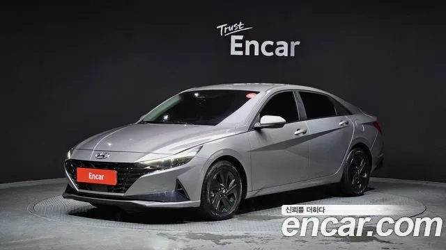 Hyundai Avante Hybrid (CN7) 2021 Серый из Кореи