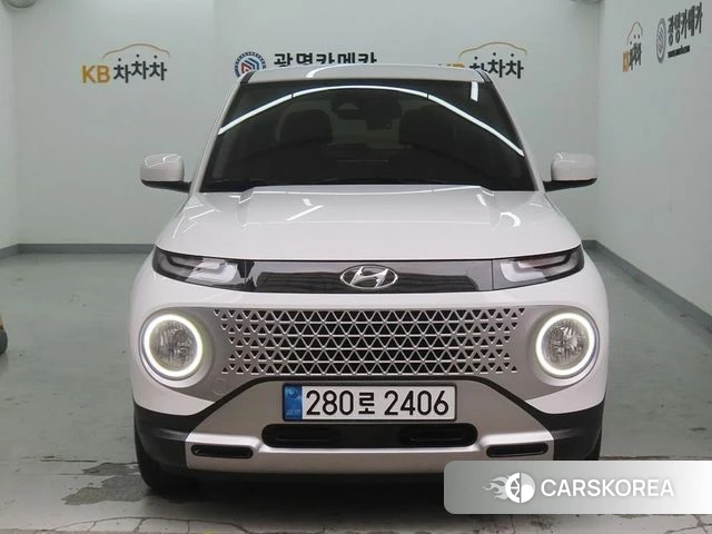 Hyundai Casper 2022 Белый из Кореи