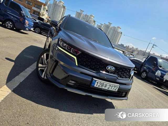 Kia Sorento 4th Generation 2021 Серый из Кореи