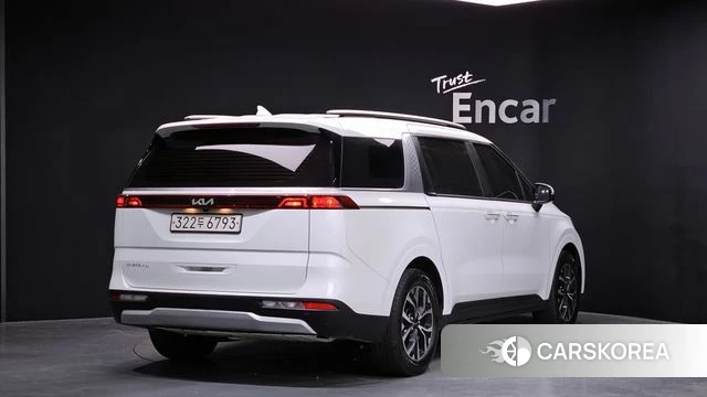 Kia Carnival 4th generation 2022 Белый из Кореи