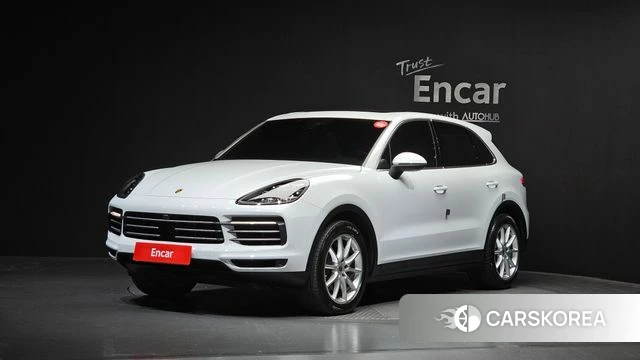 Porsche Cayenne (PO536) 2019 Белый из Кореи
