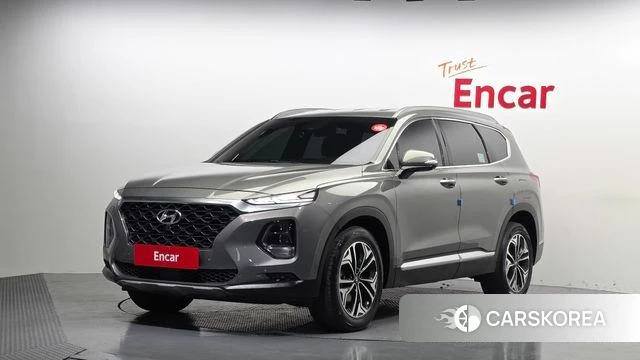 Hyundai Santa Fe TM 2019 Серый из Кореи