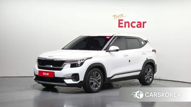 Kia Seltos 2022 Белый из Кореи