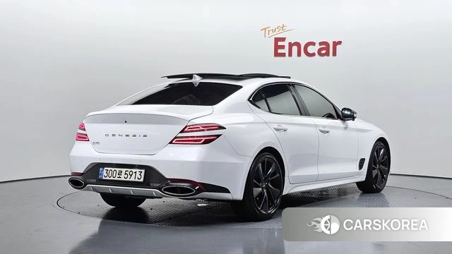 Genesis The New G70 2021 Белый из Кореи