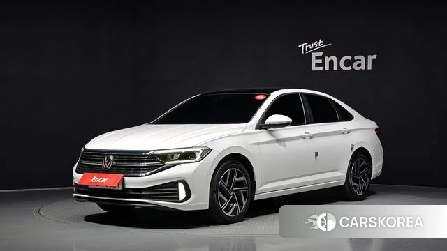 Volkswagen 7th Generation of Jetta 2022 Белый из Кореи