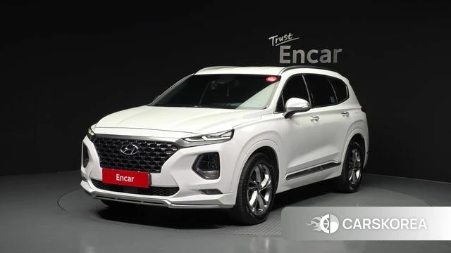 Hyundai Santa Fe TM 2018 Белый из Кореи