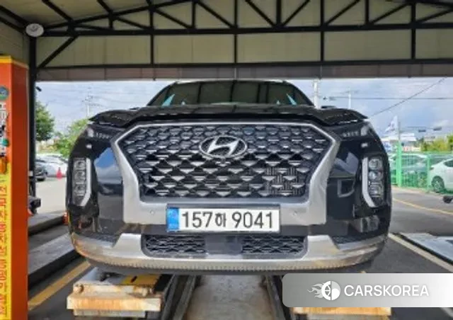 Hyundai Palisade 2022 Черный из Кореи