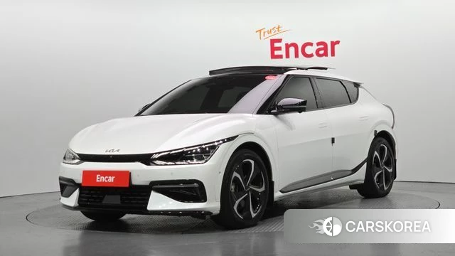 Kia EV6 2022 Белый из Кореи