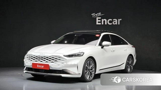 Kia K8 2021 Белый из Кореи