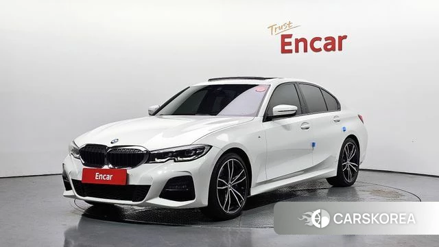 BMW 3 Series (G20) 2021 Белый из Кореи