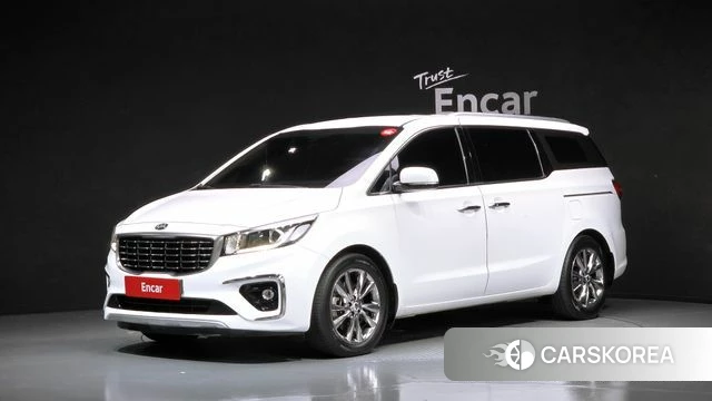 Kia The New Carnival 2019 Белый из Кореи