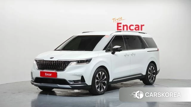 Kia Carnival 4th generation 2021 Белый из Кореи