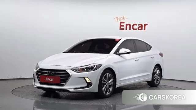 Hyundai Avante AD 2018 Белый из Кореи